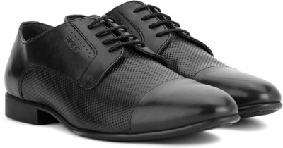 

Lee Cooper Leather Lace Up Shoes For Men(Black