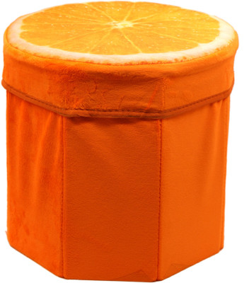 

Trendy Orange Fruit Design Storage Box(Orange)