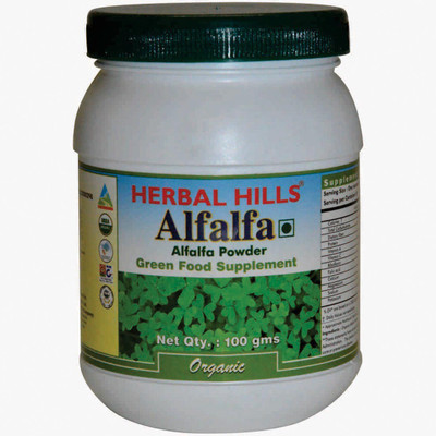 

Herbal Hills Organic Alfalfa 100 gm Powder(100 g)