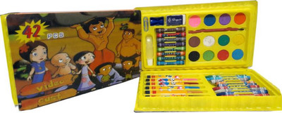 

Goyal 42 Pieces Chhota Bheem Art Craft Kit