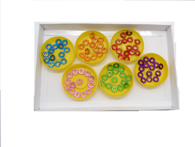 

ecaart Decorator/Stone holder for Hand made Jewellery making kit