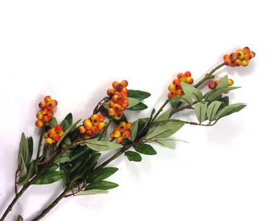 

Importwala Orange, Yellow Assorted Artificial Flower(38 inch, Pack of 1)