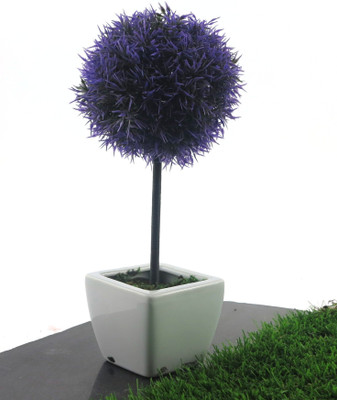 

Importwala Purple Assorted Artificial Flower with Pot(10 inch, Pack of 1)