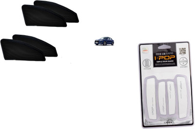 

Typhon Premium Quality Zipper Magnetic Car Curtain With Ipop Door Guard For New Dzire Combo