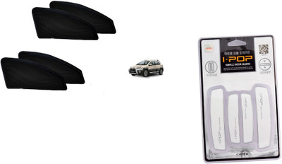 

Typhon Premium Quality Zipper Magnetic Car Curtain With Ipop Door Guard For Etios Liva Combo