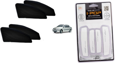 

Petrox Premium Quality Zipper Magnetic Car Curtain With Ipop Door Guard For Indigo Marina Combo