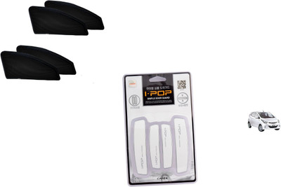 

Typhon Premium Quality Zipper Magnetic Car Curtain With Ipop Door Guard For Eon Combo