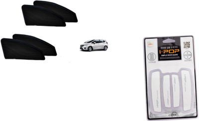 

Typhon Premium Quality Zipper Magnetic Car Curtain With Ipop Door Guard For Jazz Combo