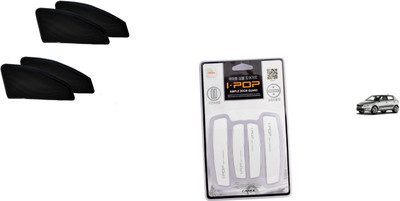 

Typhon Premium Quality Zipper Magnetic Car Curtain With Ipop Door Guard For Fabia Combo