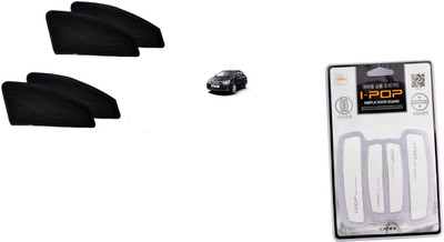 

Typhon Premium Quality Zipper Magnetic Car Curtain With Ipop Door Guard For Etios Combo