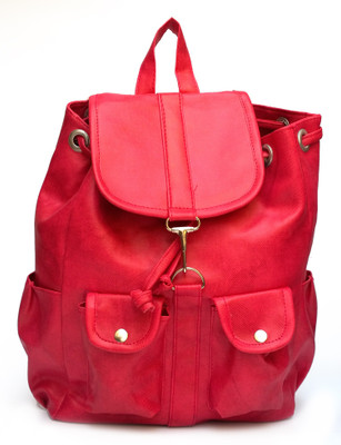 

alice bkp250 5 L Backpack(Beige), Pink