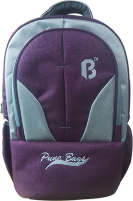 

Pune Bags PB-017 20 L Backpack(Purple, White)