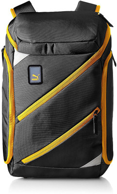 

Puma Black/Gold Fusion Backpack 7.5 L Backpack(Black)