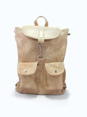 

alice bkp250 5 L Backpack(Beige), Cream