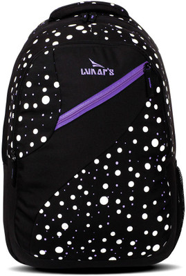 

Lunar Panda 25 L Backpack(Black, Purple)
