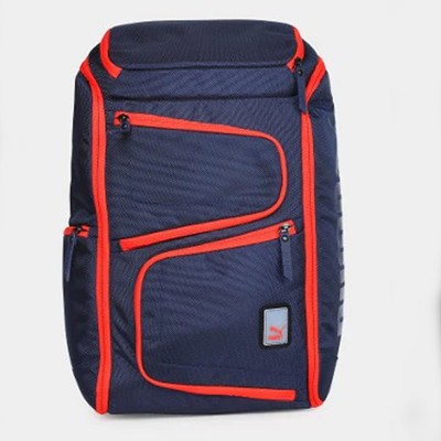 

Puma Men Dark Blue & Red Backpack 7.5 L Backpack(Blue), Red;blue