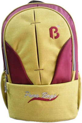 

Pune Bags PB-011 20 L Backpack(Yellow, Pink)