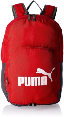 

Puma 20 Ltrs Barbados Cherry Casual Backpack (7358910) 20 L Backpack(Red, Grey)