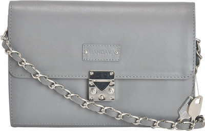 

MANDAVA MND398DGRY Shoulder Bag(Grey, 10 inch)