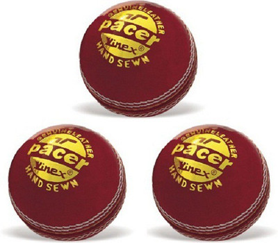

Vencho Pacer Cricket Leather Ball(Pack of 1, Red)