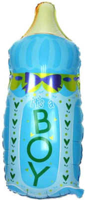 

Shop Online Printed Boy Bottle Shaped Foil Balloon(Blue, Pack of 1)