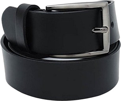 

Cyclone Men Casual Black Genuine Leather Belt
