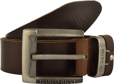 

MARCO RICCI Men Casual Brown Genuine Leather Belt