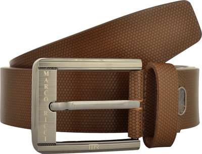 

MARCO RICCI Men Formal Brown Genuine Leather Belt