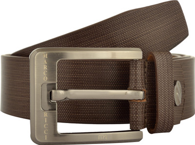 

MARCO RICCI Men Casual Brown Genuine Leather Belt
