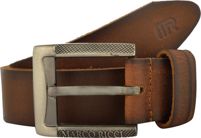 

MARCO RICCI Men Casual Brown Genuine Leather Belt
