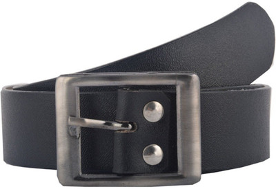 

Cyclone Men Casual Black Genuine Leather Belt