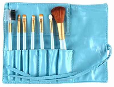 

Nesa 7 Pcs Make Brush Kit with Sleek Pouch(Pack of 7)