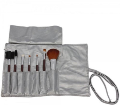 

NESA 7 Pcs Make Brush Kit with Sleek Pouch(Pack of 7)