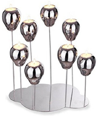 

Winsky Balloon type Candle Candle(Silver, Pack of 1)