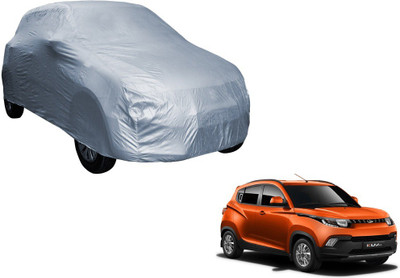 MOCKHE Car Cover For Mahindra KUV100 (Without Mirror Pockets)(Silver)