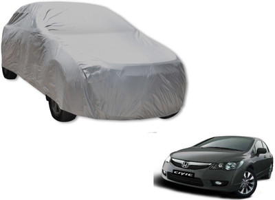 MOCKHE Car Cover For Honda Civic (Without Mirror Pockets)(Silver)
