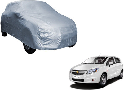 MOCKHE Car Cover For Chevrolet UVA (Without Mirror Pockets)(Silver)