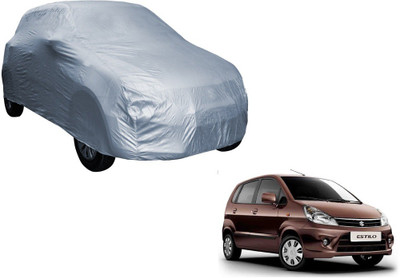 MOCKHE Car Cover For Maruti Suzuki Zen Estilo (Without Mirror Pockets)(Silver)
