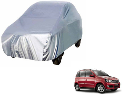 MOCKHE Car Cover For Mahindra Quanto (Without Mirror Pockets)(Silver)