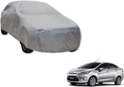 MOCKHE Car Cover For Ford Fiesta (Without Mirror Pockets)(Silver)