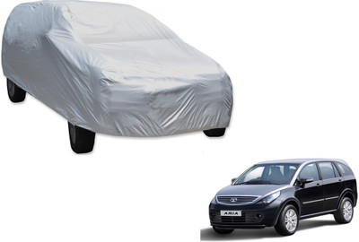 MOCKHE Car Cover For Tata Aria (Without Mirror Pockets)(Silver)