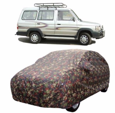 Super BuYY Car Cover For Toyota Qualis (Without Mirror Pockets)(Multicolor, For 2005, 2006, 2007, 2008, 2009, 2010, 2011, 2012, 2013, 2014, 2015, 2016, 2017, NA Models)