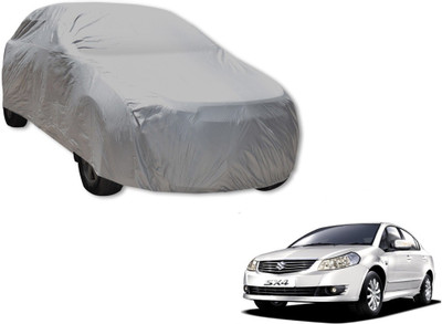 MOCKHE Car Cover For Maruti Suzuki SX4 (Without Mirror Pockets)(Silver)