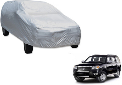 MOCKHE Car Cover For Ford Endeavour (Without Mirror Pockets)(Silver)
