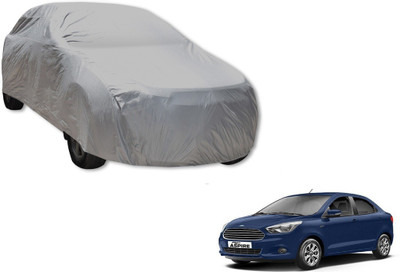 MOCKHE Car Cover For Ford Figo Aspire (Without Mirror Pockets)(Silver)