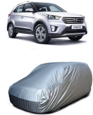 Neelkanth Sales Car Cover For Hyundai Creta (Without Mirror Pockets)(Silver, For 2016, 2017 Models)