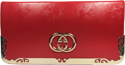 

Bizarre Vogue Party Red Clutch