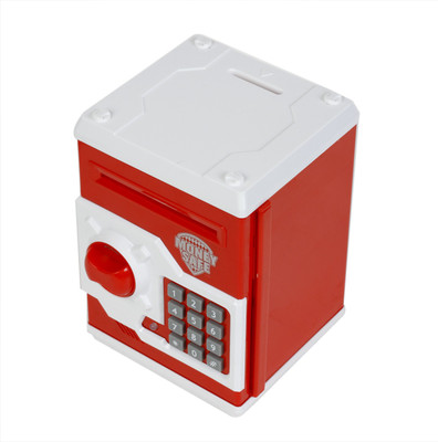 

OUTSMART Piggy Bank ATM With Password Coin Bank(Red)