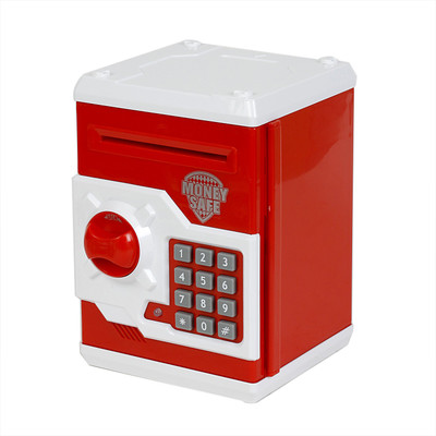 

CELESTECH Piggy Bank ATM With Password (Multicolor) Coin Bank(Red)