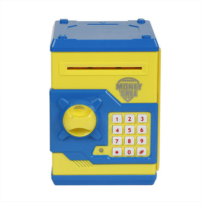 

CELESTECH Piggy Bank ATM With Password (Multicolor) Coin Bank(Blue)